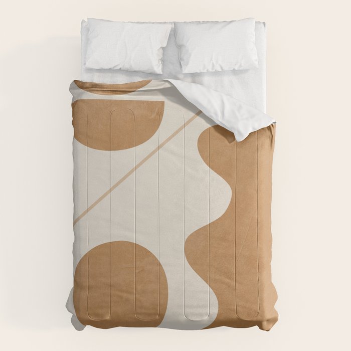 Modern Abstract Minimal Shapes 188/3 Comforter Gallery Image 1