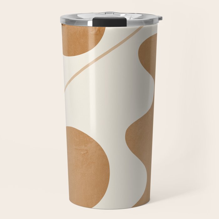 Modern Abstract Minimal Shapes 188/3 Travel Mug Gallery Image 1