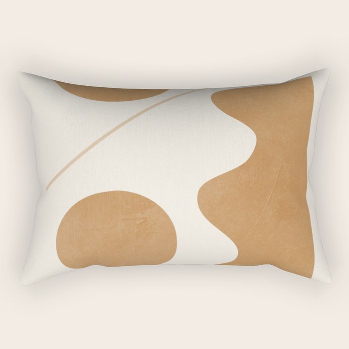 Modern Abstract Minimal Shapes 188/3 Rectangular Pillow Gallery Image 2