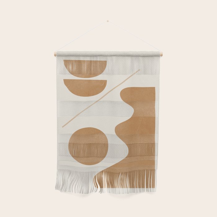 Modern Abstract Minimal Shapes 188/3 Wall Hanging Gallery Image 1