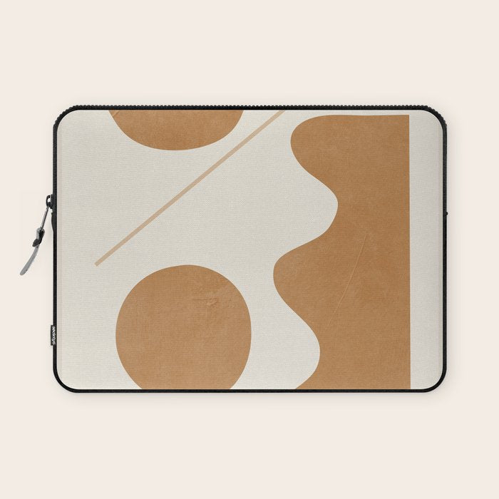 Modern Abstract Minimal Shapes 188/3 Laptop Sleeve Gallery Image 1