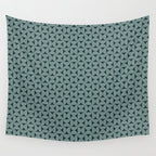 Bauhaus Mid Century Modern Geometric Pattern XI Wall Tapestry Gallery Image 4