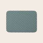 Bauhaus Mid Century Modern Geometric Pattern XI Bath Mat Gallery Image 1