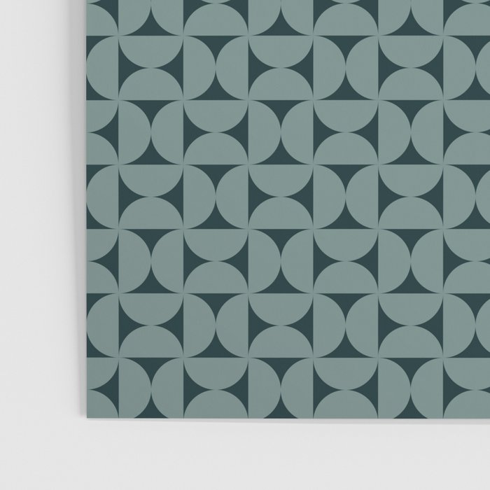 Bauhaus Mid Century Modern Geometric Pattern XI Poster Gallery Image 3