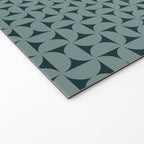 Bauhaus Mid Century Modern Geometric Pattern XI Welcome Mat Gallery Image 2