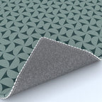 Bauhaus Mid Century Modern Geometric Pattern XI Rug Gallery Image 4