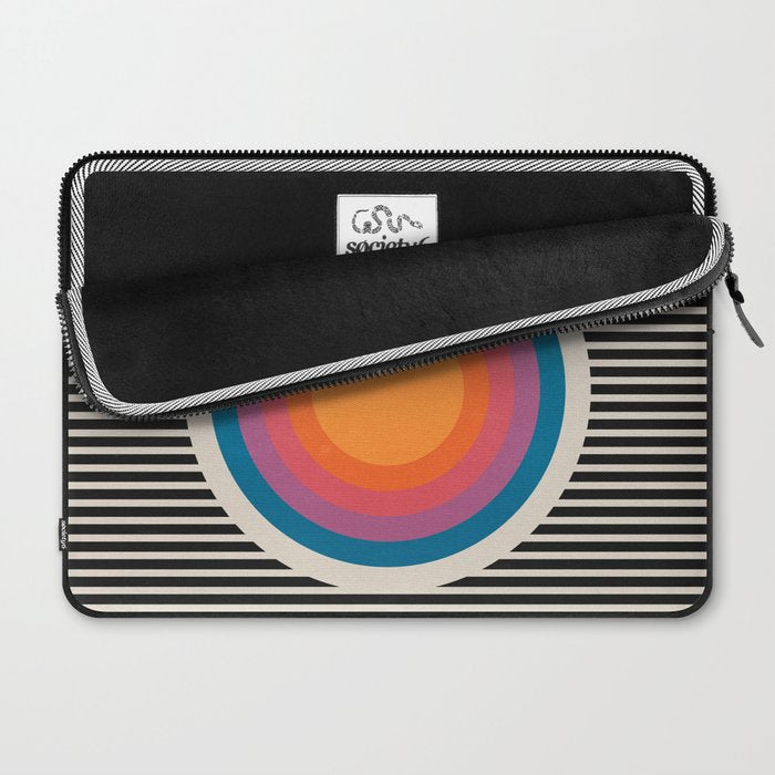 Vintage California Sun Laptop Sleeve Gallery Image 2