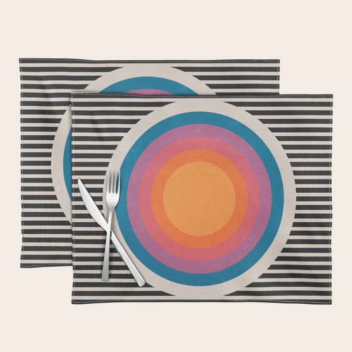 Vintage California Sun Placemat Gallery Image 1