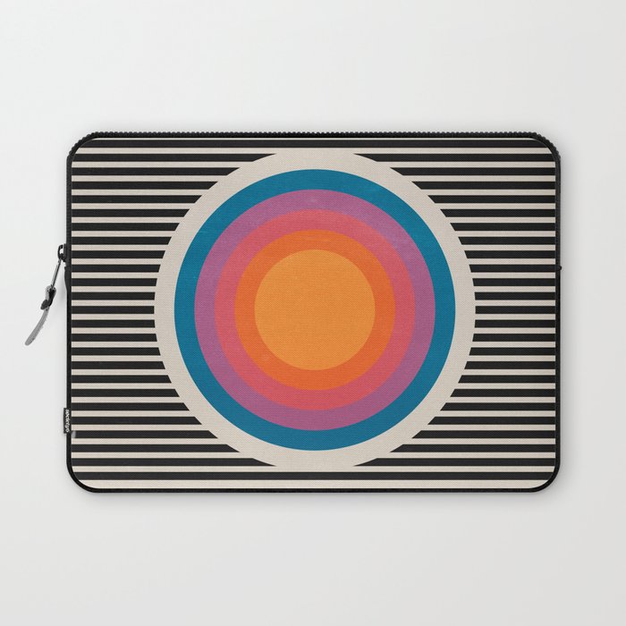 Vintage California Sun Laptop Sleeve Gallery Image 1