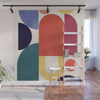 Abstract Shapes 56 Wall Mural Gallery Image 1