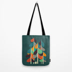 Cabin in the woods Tote Bag Gallery Image 2