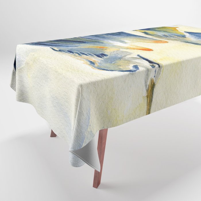 Flying Together - Great Blue Heron Tablecloth Gallery Image 1