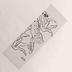 Mild Day lines Yoga Mat Gallery Image 1
