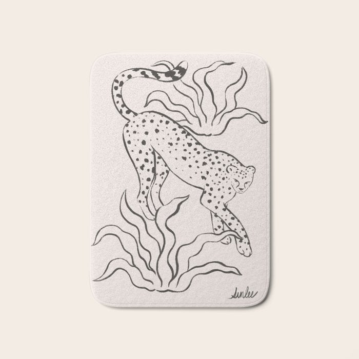 Mild Day lines Bath Mat Gallery Image 1