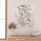 Mild Day lines Wall Tapestry Gallery Image 2
