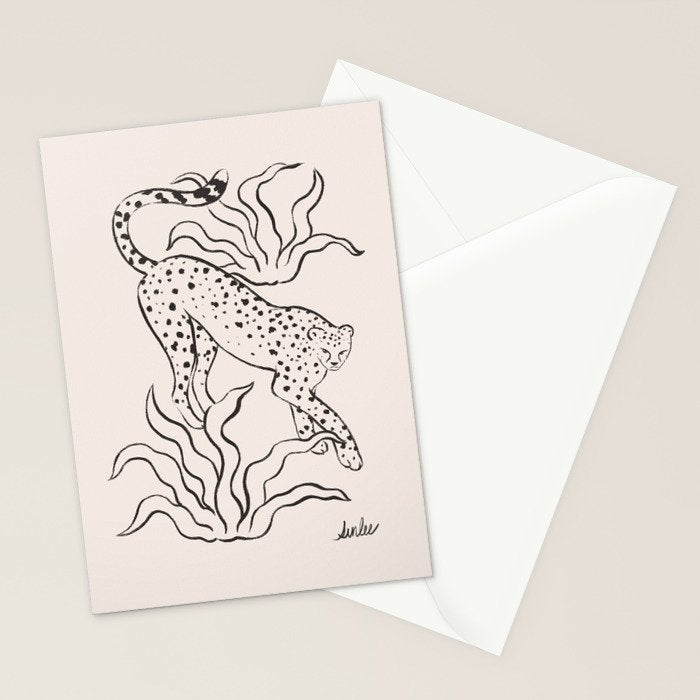 Mild Day lines Stationery Card Gallery Image 2