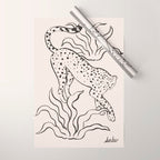 Mild Day lines Wrapping Paper Gallery Image 1