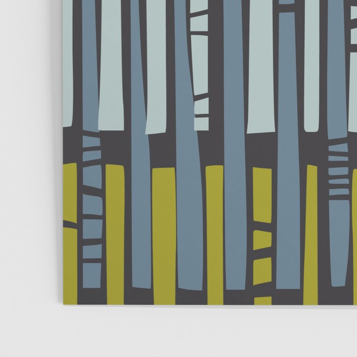 City life geometrics beams moonless night Poster Gallery Image 3