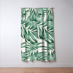 Palm Leaves Window Curtain Gallery Image 3