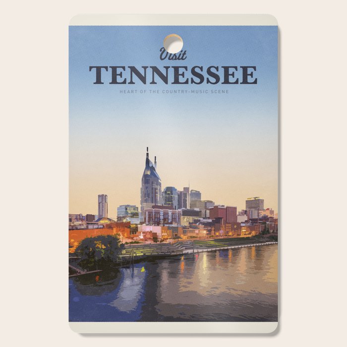 Visit Tennesse Cutting Board Gallery Image 1