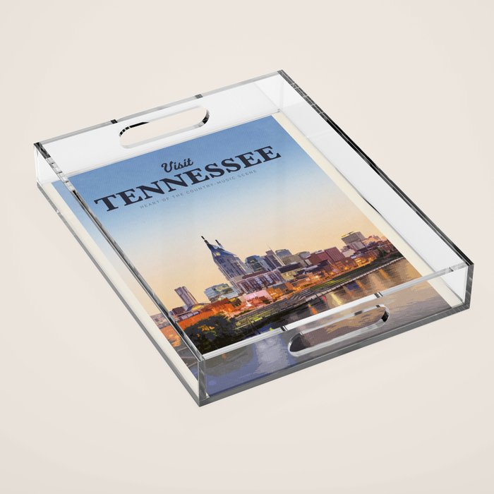 Visit Tennesse Acrylic Tray Gallery Image 1