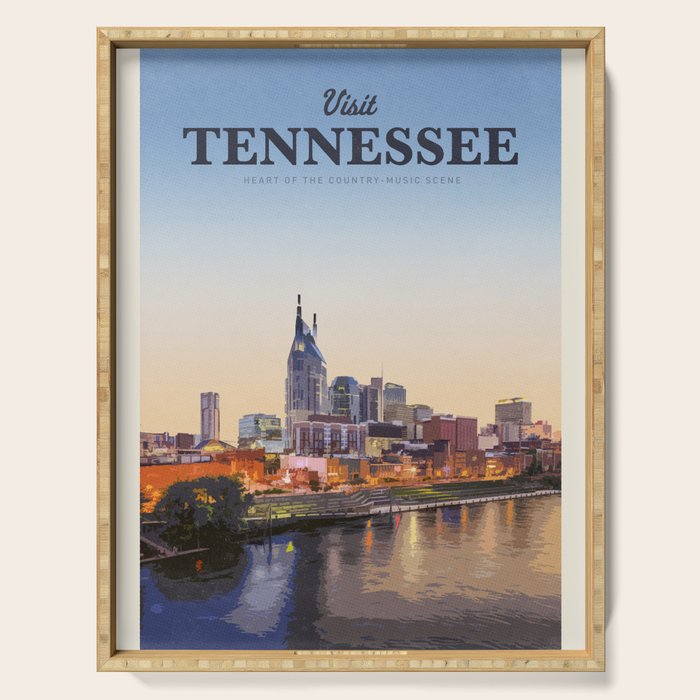 Visit Tennesse Serving Tray Gallery Image 1