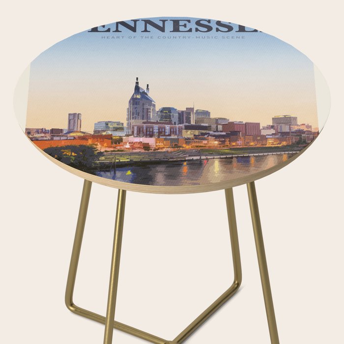 Visit Tennesse Side Table Gallery Image 2