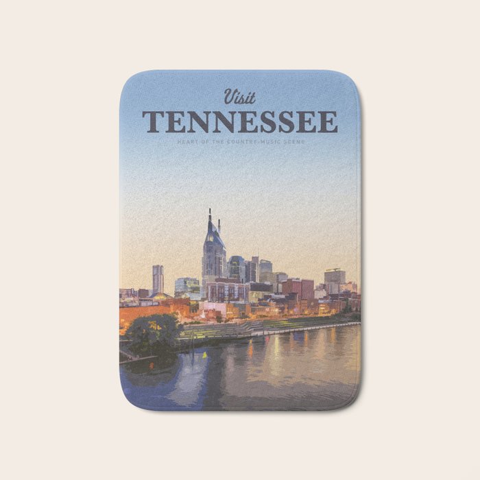 Visit Tennesse Bath Mat Gallery Image 1