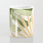 Abstract Art Tropical Leaves 22 Coffee Mug Gallery Image 4