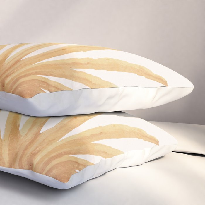 Abstract Art Tropical Leaves 22 Pillow Sham Gallery Image 3