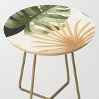 Abstract Art Tropical Leaves 22 Side Table Gallery Image 2