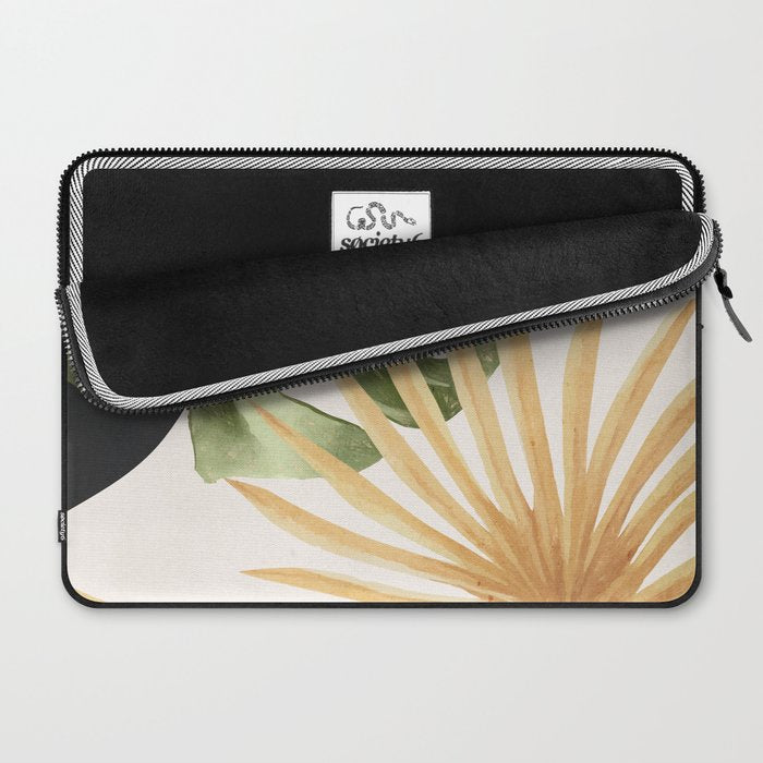 Abstract Art Tropical Leaves 22 Laptop Sleeve Gallery Image 2