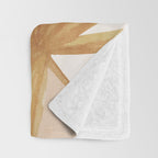 Abstract Art Tropical Leaves 22 Throw Blanket Gallery Image 3