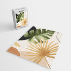 Abstract Art Tropical Leaves 22 Jigsaw Puzzle Gallery Image 2