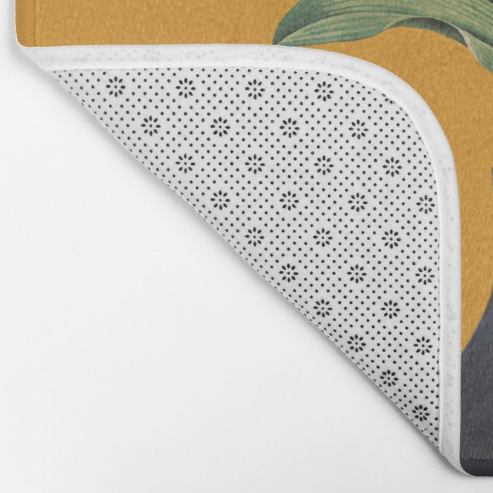 Flowers in Black Vase 2 Bath Mat Gallery Image 2