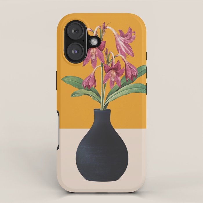 Flowers in Black Vase 2 iPhone Case Gallery Image 1