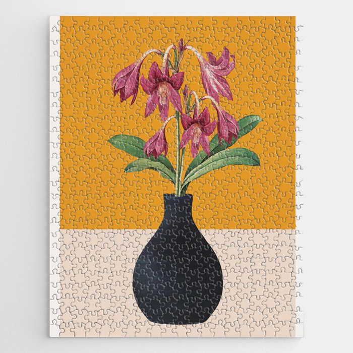 Flowers in Black Vase 2 Jigsaw Puzzle Gallery Image 1