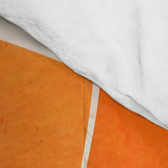 Abstract Lobster in Orange Comforter Gallery Image 4