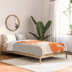 Abstract Lobster in Orange Comforter Gallery Image 2