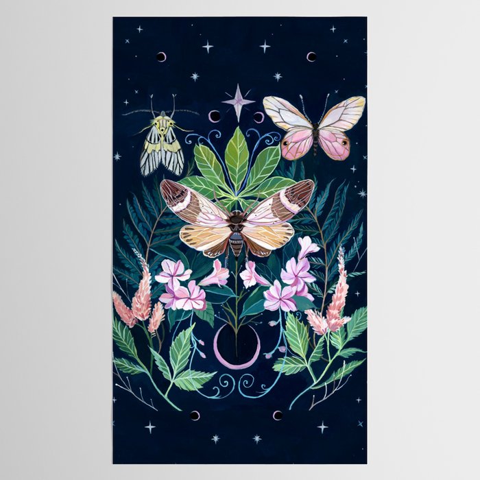 Cicada Moon Tablecloth Gallery Image 2