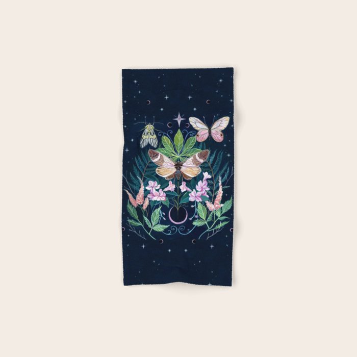 Cicada Moon Bath Towel Gallery Image 1