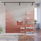 Cat Landscape 78 Wall Mural Gallery Image 1