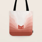 Cat Landscape 78 Tote Bag Gallery Image 1