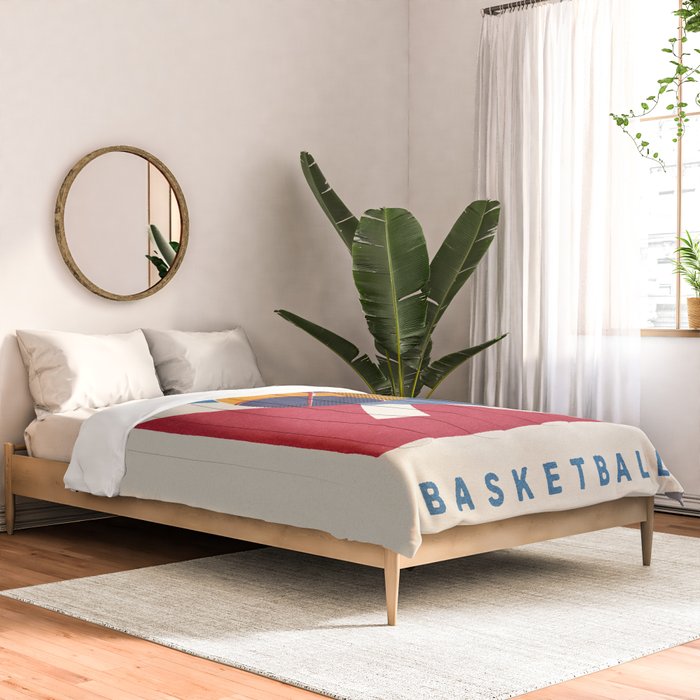 BALLS - Basketball 3X3 - Summer Games Comforter Gallery Image 2