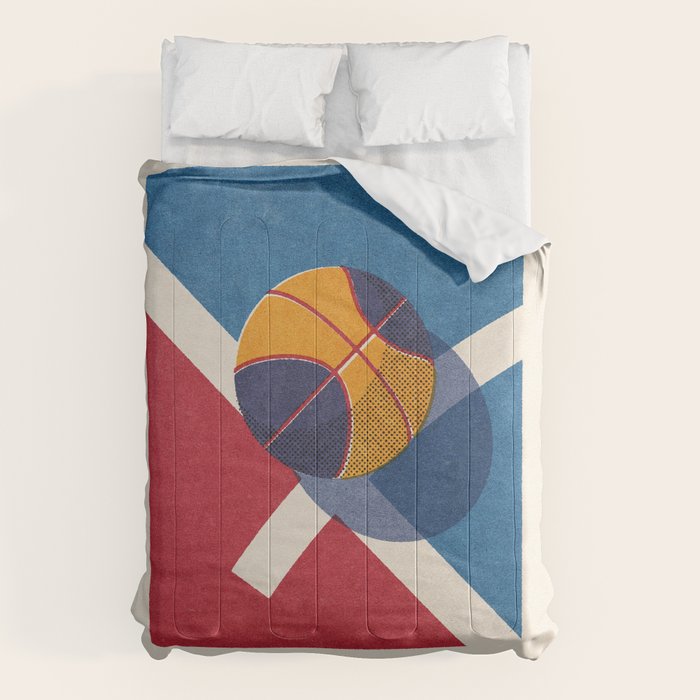 BALLS - Basketball 3X3 - Summer Games Comforter Gallery Image 6