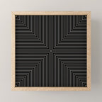 Angular Lines IX Mini Art Print Gallery Image 1