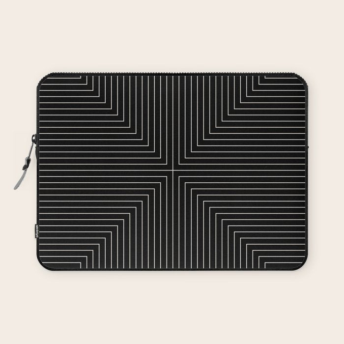 Angular Lines IX Laptop Sleeve Gallery Image 1