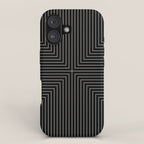 Angular Lines IX iPhone Case Gallery Image 1