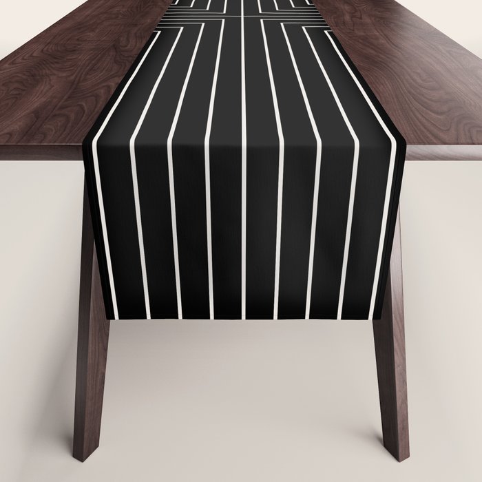 Angular Lines IX Table Runner Gallery Image 1