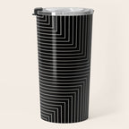 Angular Lines IX Travel Mug Gallery Image 3